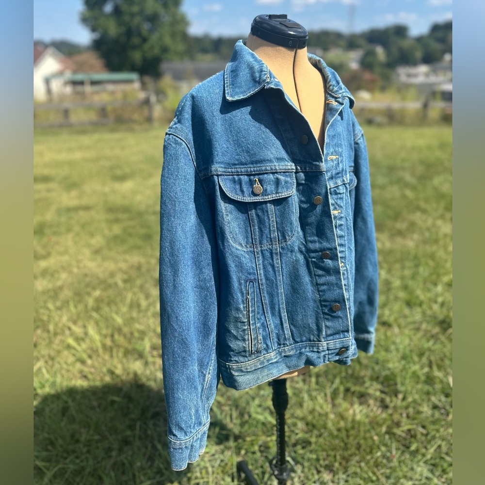 1970’s Lee Riders denim Jean jacket. Truckers jacket. PATD 153438. Vintage denim - Picture 2 of 7